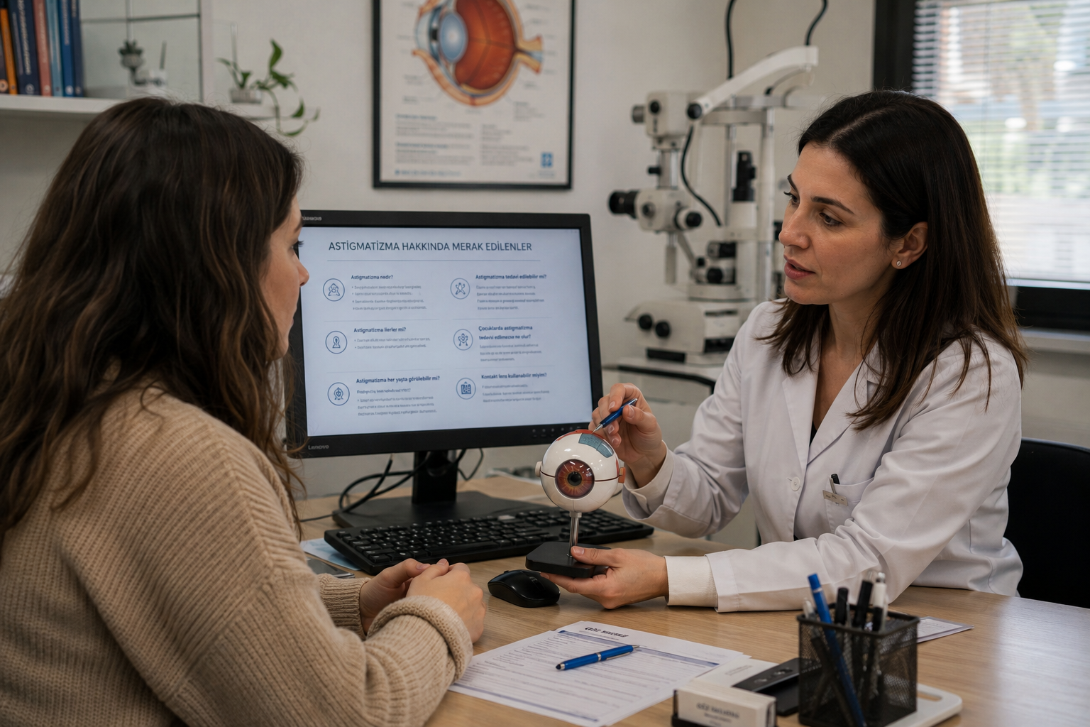 Astigmatizma Hakkında Merak Edilenler: En Sık Sorulan Sorular ve Yanıtları